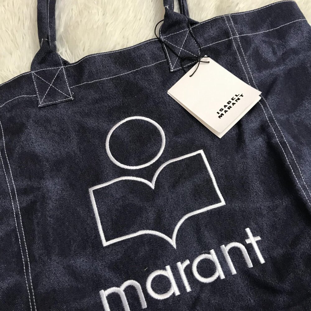 Isabel Marant Yenky Logo Tote Bag - Picture 2 of 6